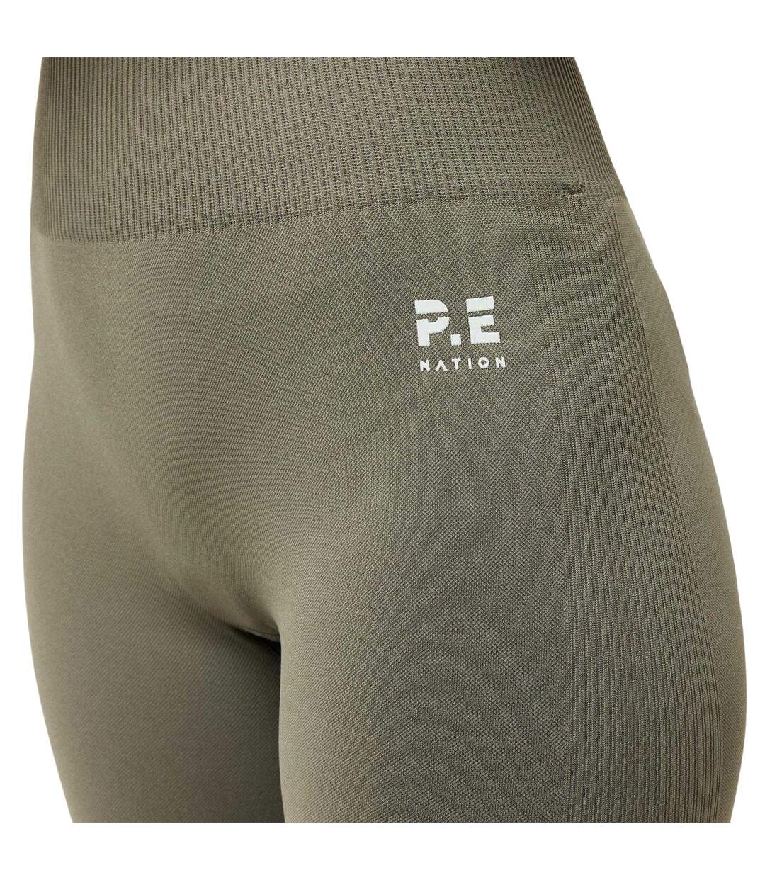 Legging Restore Femme Vert Kaki PE Nation-4