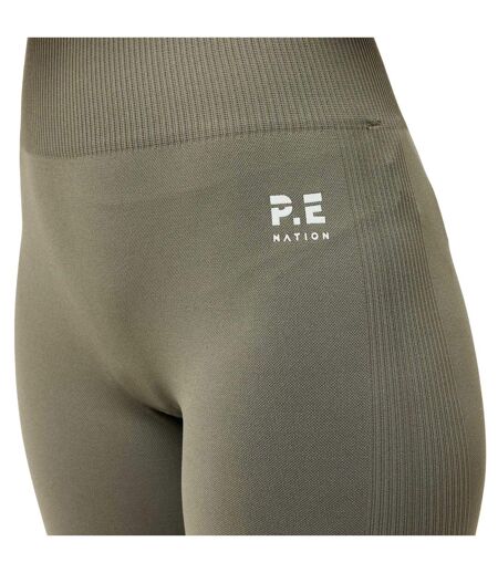 Legging Restore Femme Vert Kaki PE Nation