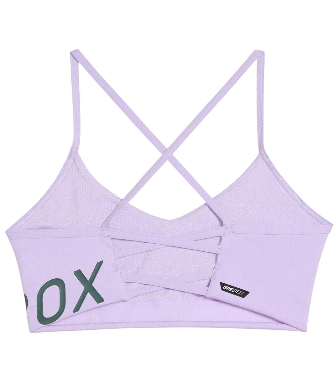 Womens/ladies Hyrox Medium Impact Sports Bra Light Lavender Puma-3