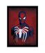 Spider-Man - Poster encadré SPIDER ON THE CHEST (Rouge) (40 cm x 30 cm) - UTPM8540