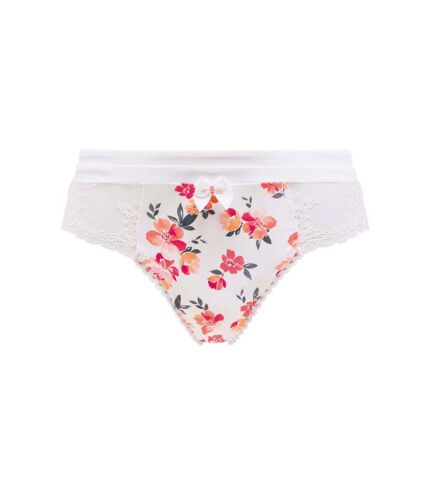 Shorty tanga ivoire Aquarelle