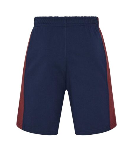 Mens Fleece Elasticated Shorts Navy Blue Lacoste