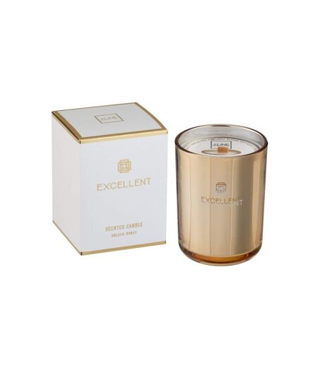 Paris Prix - Bougie Parfumée En Verre excellent 12cm Golden Honey