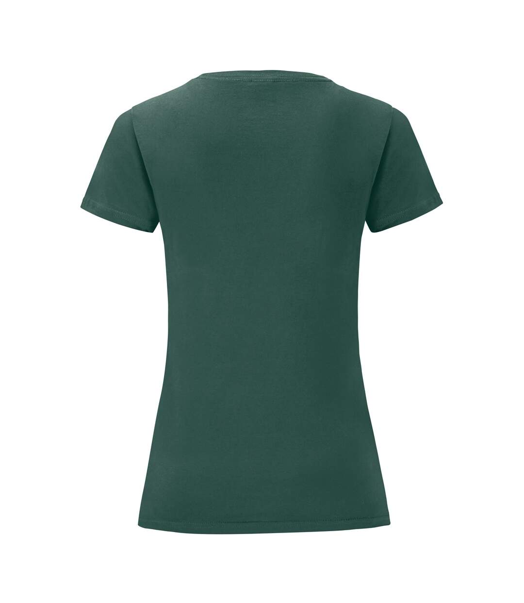 T-shirt manches courtes iconic femme vert foncé Fruit of the Loom