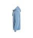 Veste À Capuche Basic Homme Bleu Clair Clique-3