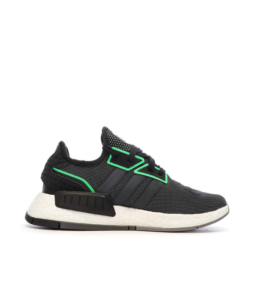 Baskets noires/verte homme adidas nmd-2