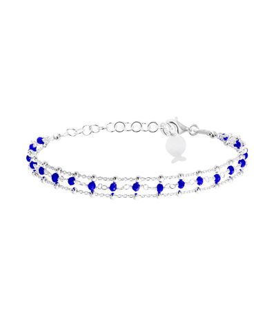 Bracelet multi chaînes marine clio blue noemie - taille unique