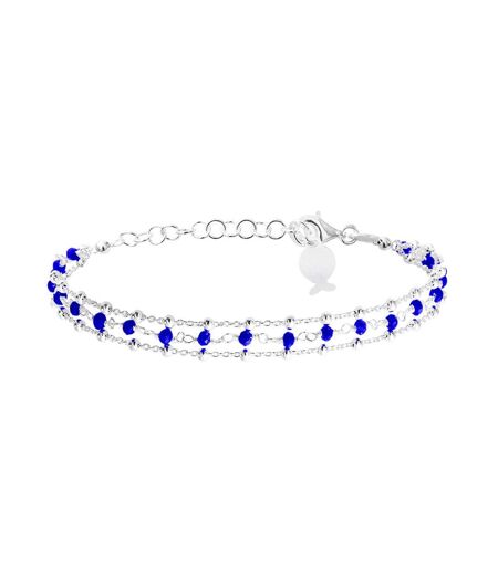 Bracelet multi chaînes marine clio blue noemie - taille unique