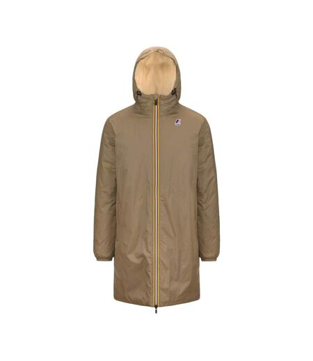 Parka Longue Beige Unisexe K-WAY Le Vrai 3.0 Eiffel Orsetto - L