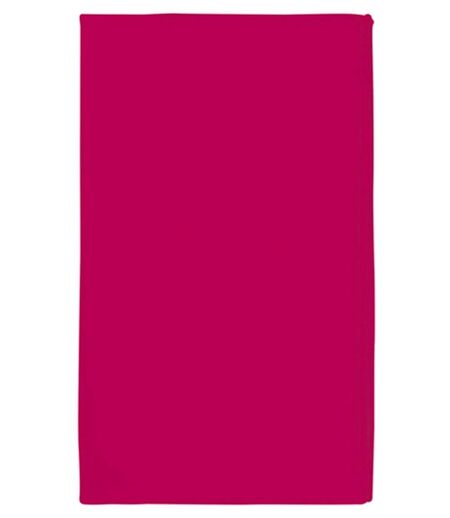 Serviette microfibre - PA580 - rose fuchsia