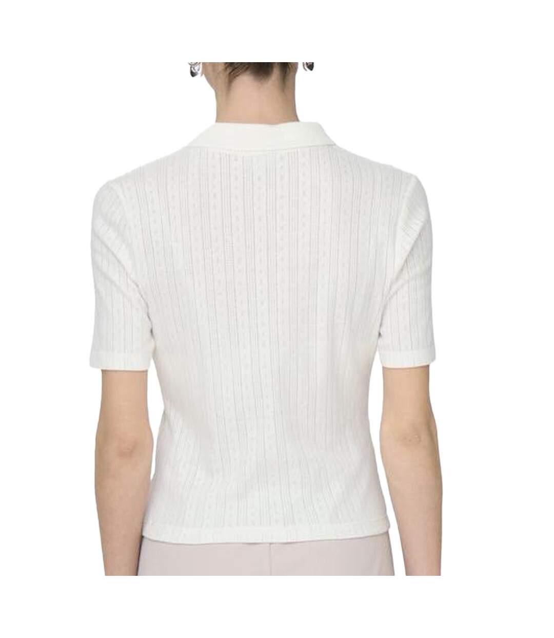 Polo ecru femme jdy salsa - l-2