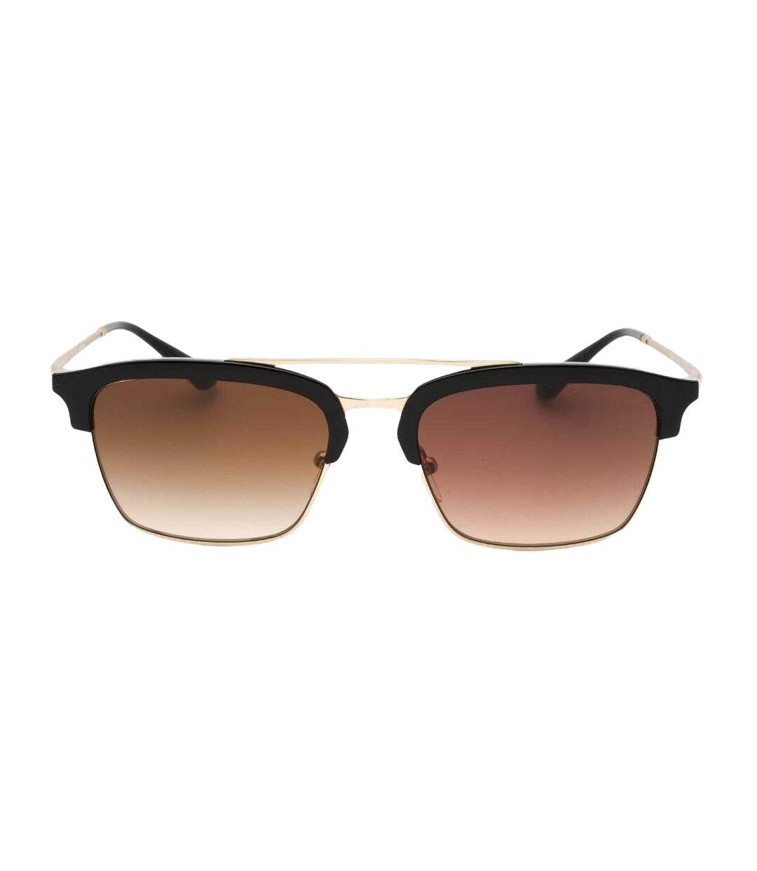 Lunettes De Soleil Motif Dégradé Femme Taille Unique Or Pâle Marron Emporio Armani-2