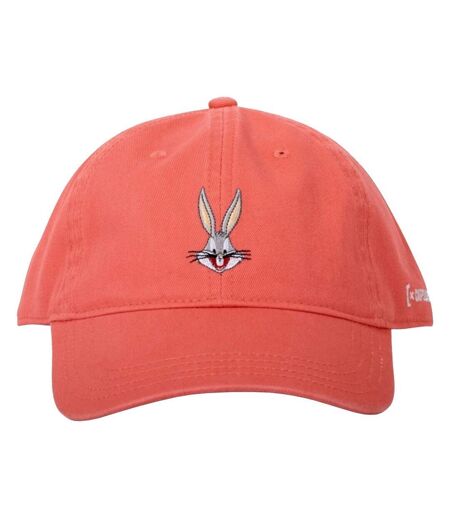 Casquette De Baseball Motif Bugs Bunny Motif/style Looney Tunes Freegun Adulte Orange Capslab