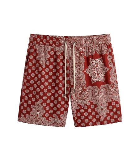 Short Motif/style Cachemire Homme Rouge Another Influence