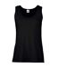 Fruit Of The Loom Ladies/Womens Lady-Fit Valueweight Vest (Black) - UTBC1355