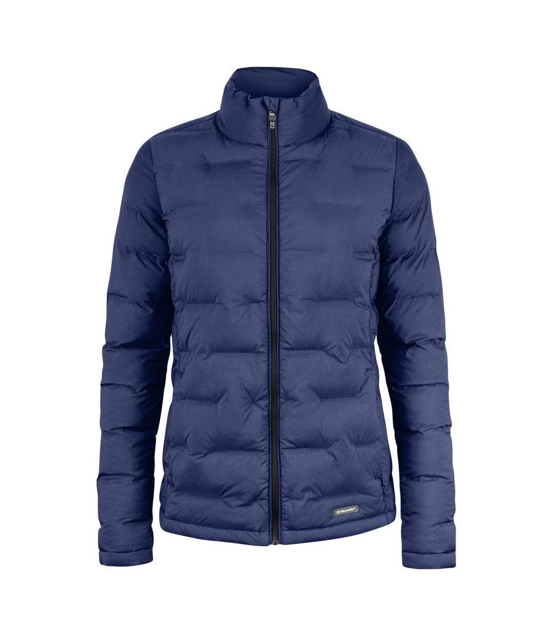 Womens/ladies Baker Padded Jacket Dark Navy Cutter & Buck-1