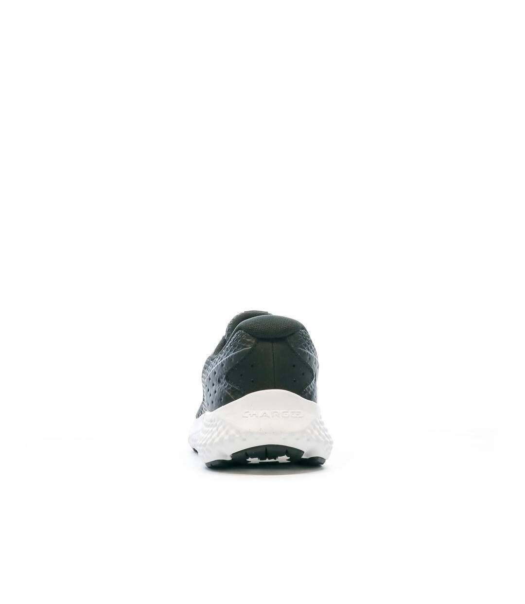Chaussures de running noires/blanches femme under armour charged rogue-3