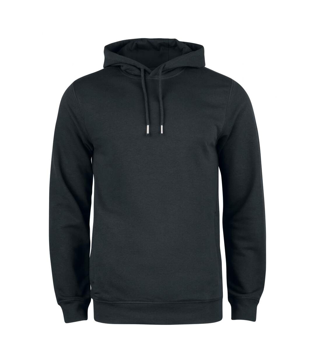 Sweat À Capuche Premium Homme Noir Clique-1