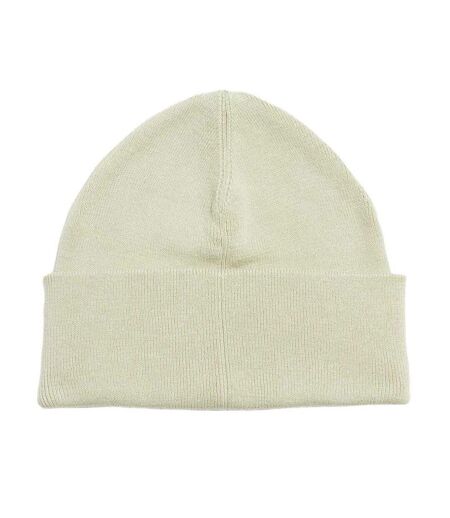 Bonnet Motif Graphique Adulte Blanc Cassé Fred Perry