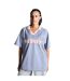 Maillot De Foot Kayla Femme Vieux Bleu Miss Kick-2