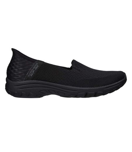 Womens/ladies reggae fest 2.0 guiding wide shoes black Skechers