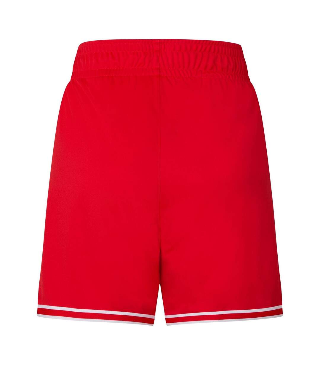 Womens/ladies Hoops Team Game Performance Shorts Red Puma-2