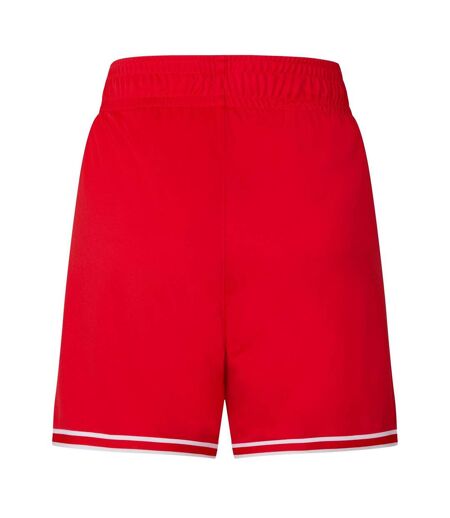 Womens/ladies Hoops Team Game Performance Shorts Red Puma