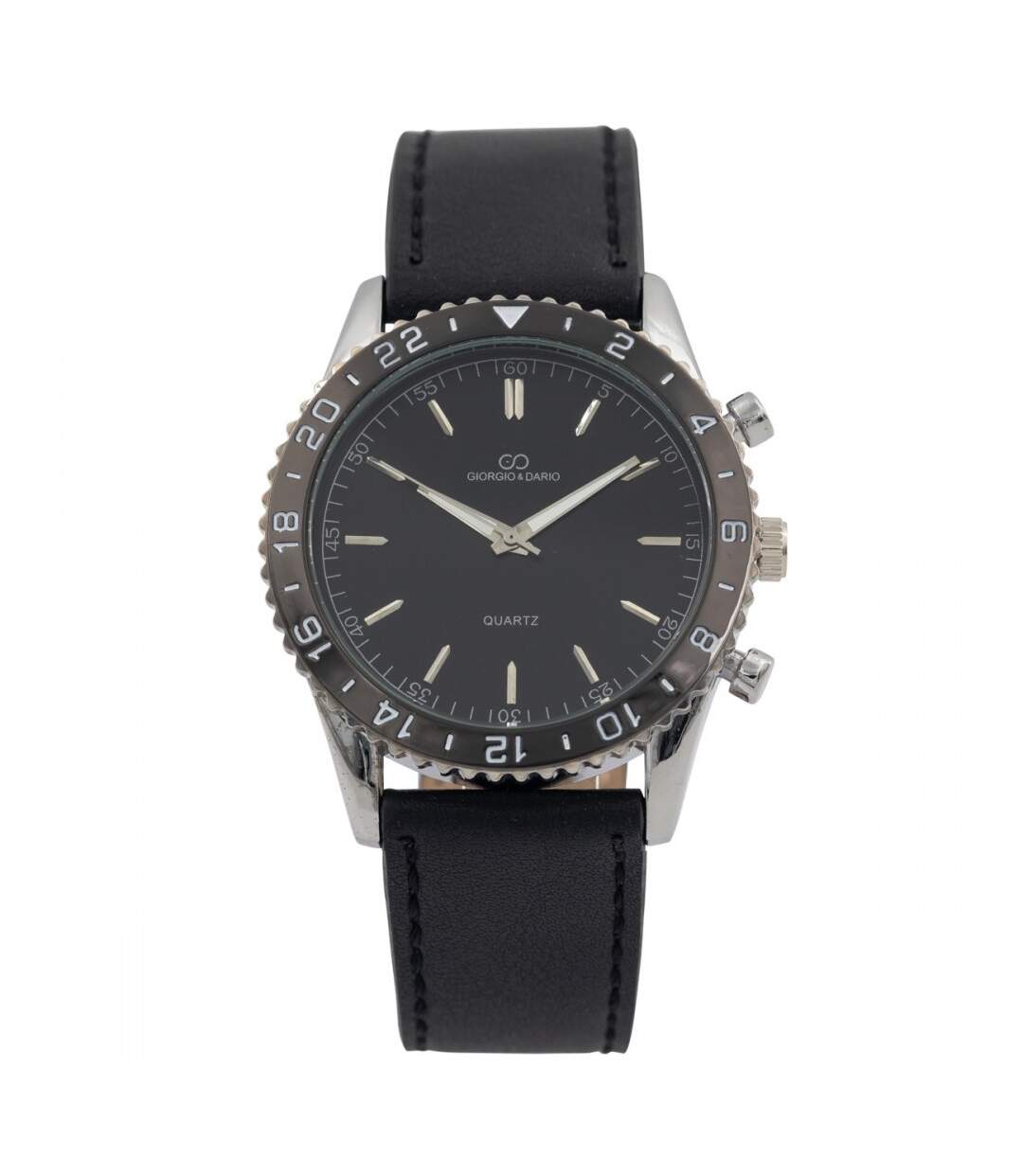 Montre pour Homme au Bracelet Noir GIORGIO-1