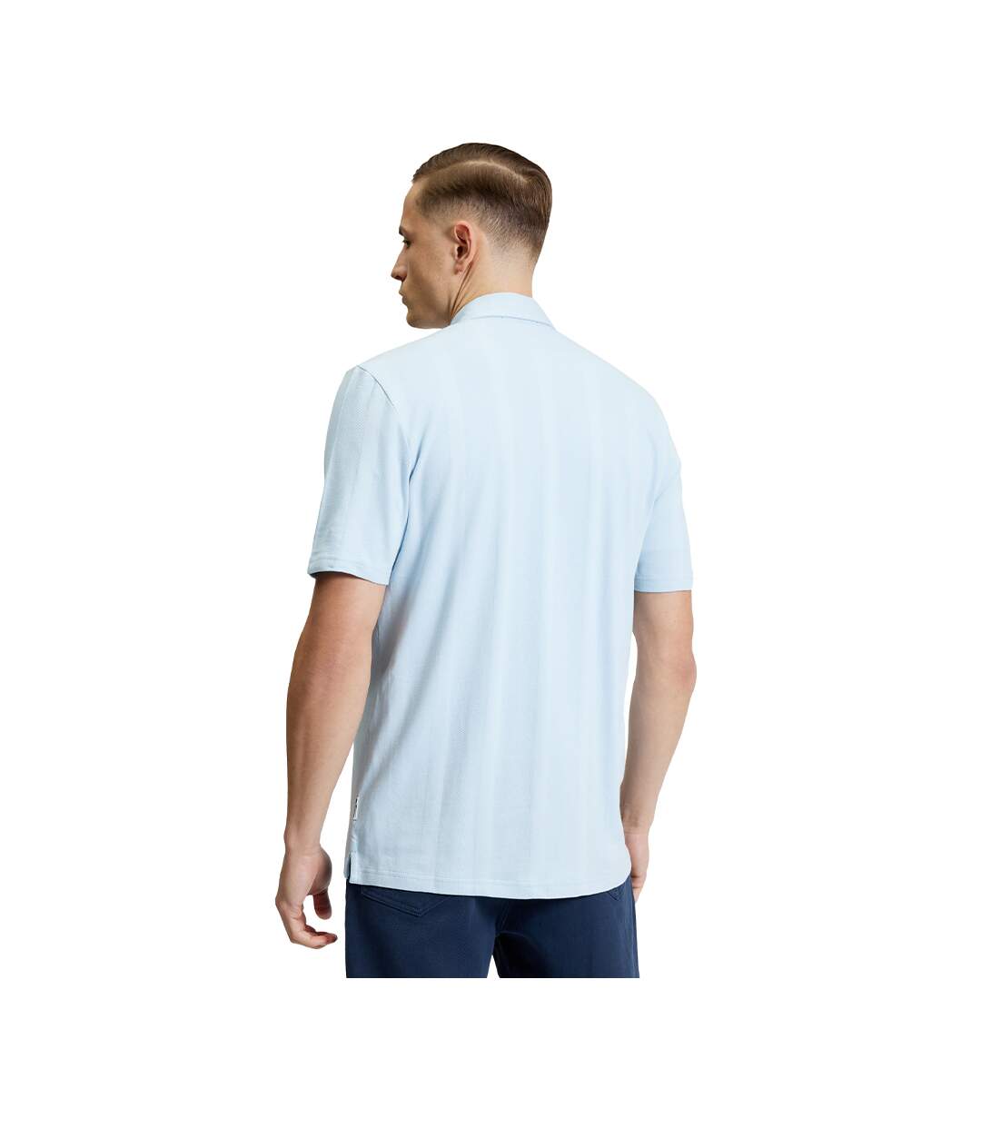 Chemise Motif/style Vertical Homme Bleu Poudré Ben Sherman-3