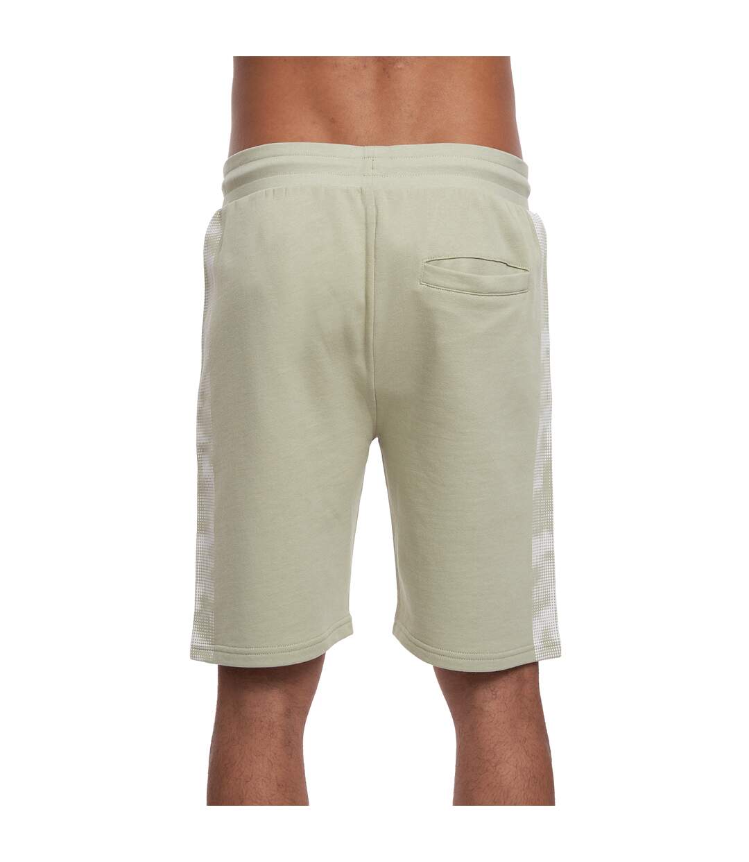 Short bellmire homme vert de gris Crosshatch-2