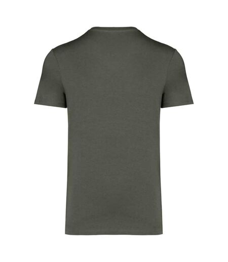 Unisex Adult Heavyweight Slim T-shirt Organic Khaki Native Spirit