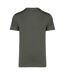 Unisex Adult Heavyweight Slim T-shirt Organic Khaki Native Spirit-2