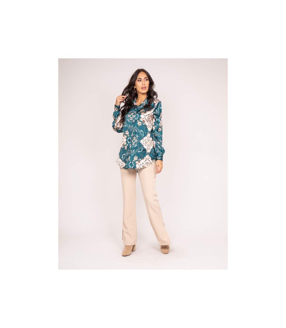 Chemise motifs OMIST - Dona X Lisa-4