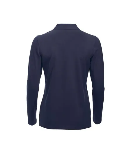 Polo Classic Marion Femme Bleu Marine Foncé Clique