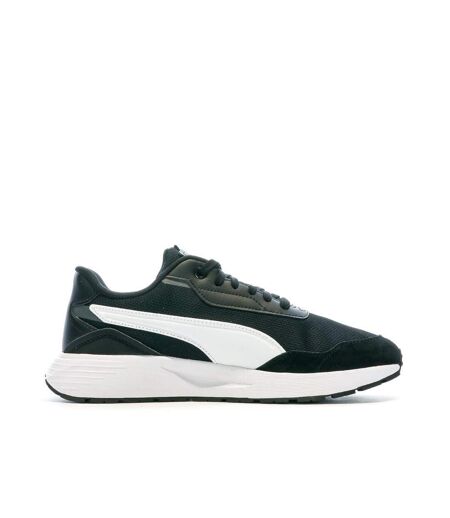 Baskets noir homme puma runtamed