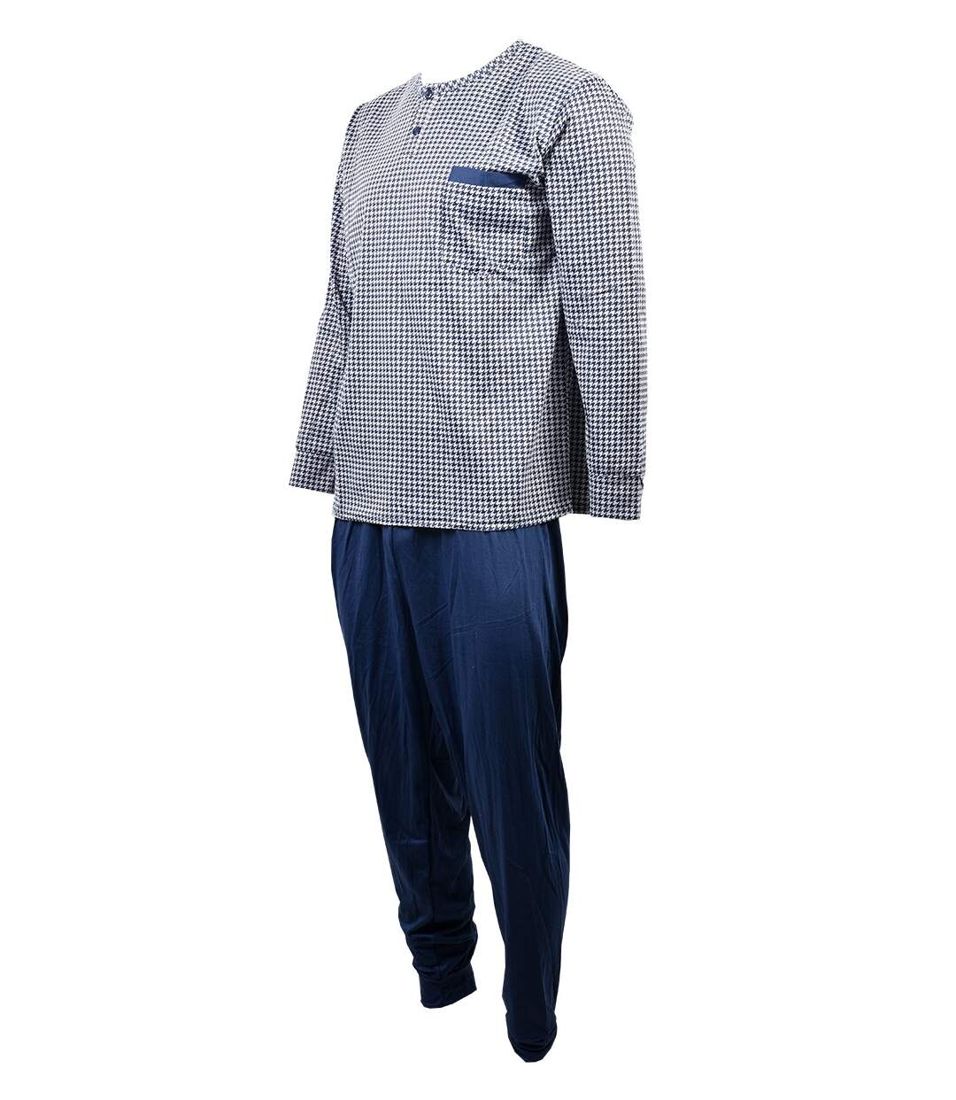 Pyjama Homme Long Eco 2305 MARINE-2