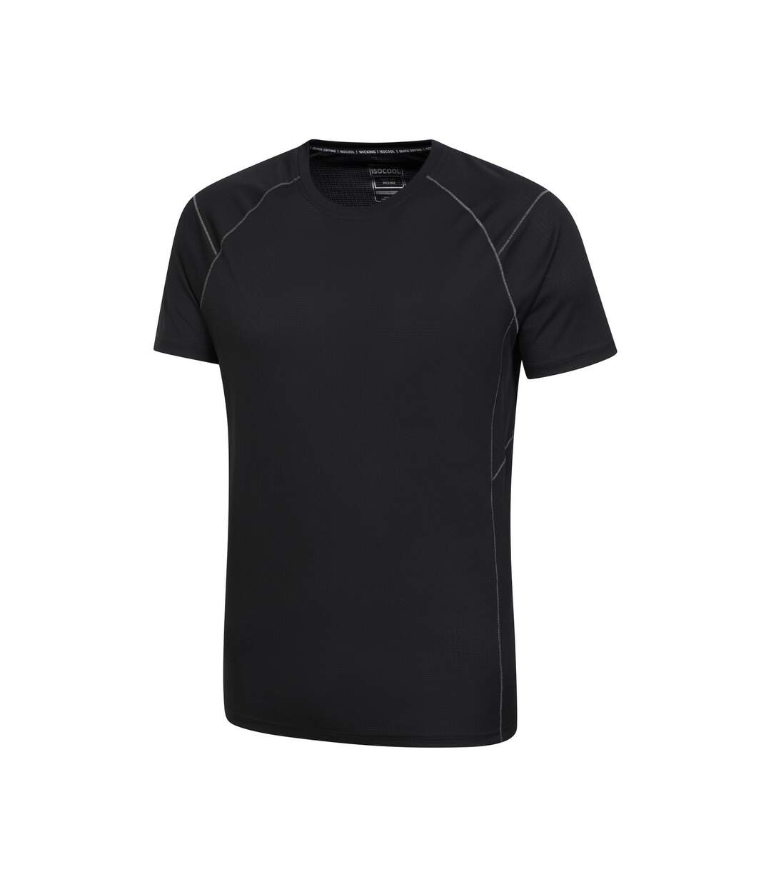 T-shirt approach homme noir Mountain Warehouse