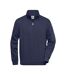 Sweat Workwear Homme Bleu Marine James And Nicholson-1