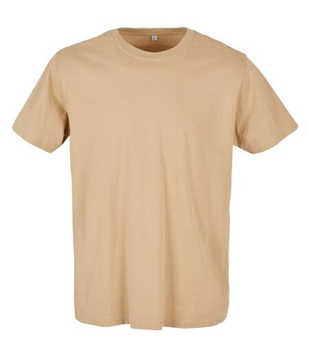 T-shirt À Col Rond Pour Hommes Beige Union Build Your Brand