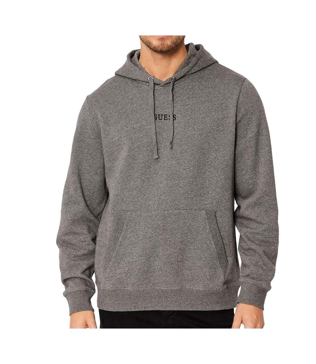 Sweat à Capuche Gris Homme Guess Roy - M-1