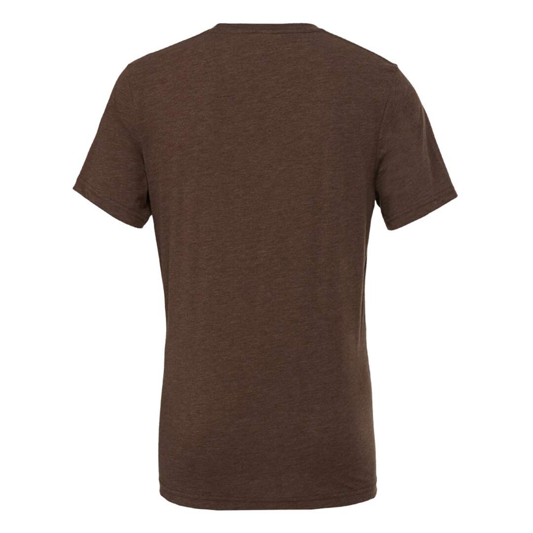 Canvas t-shirt à manches courtes homme marron Bella + Canvas-2