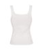 Womens/ladies Pro Essential Vest Top White USA-3