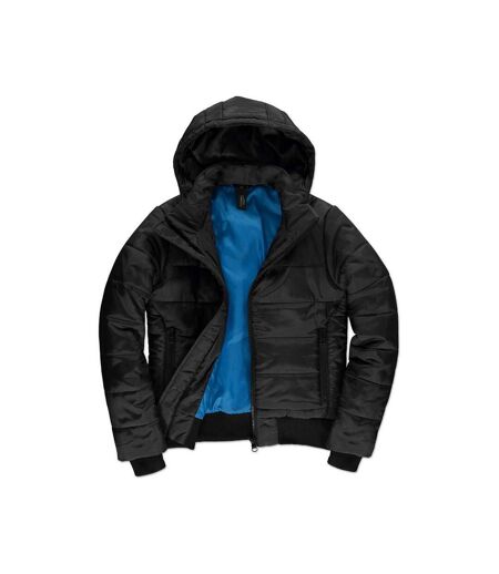 Veste Superhood Femme Noir Bleu Cobalt B&C