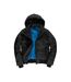 Veste Superhood Femme Noir Bleu Cobalt B&C-1