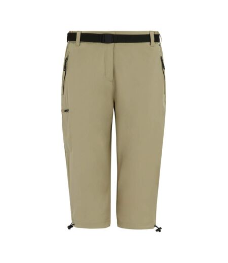 Pantacourt Extensible À Taille Semi-élastiquée Xert Femme Beige Regatta