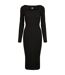 Robe Femme Noir Urban Classics-2