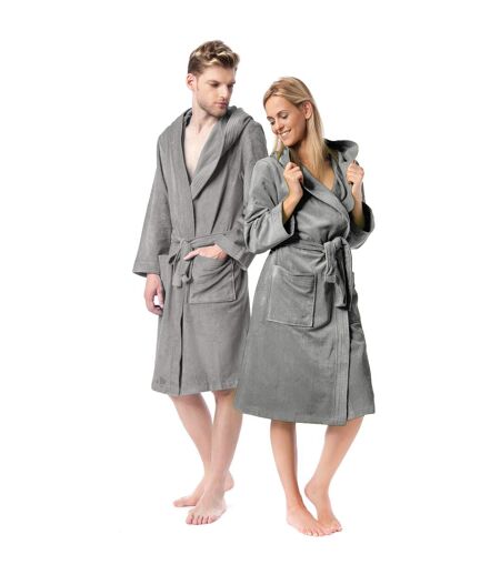 Peignoir adulte à capuche COOL en velours