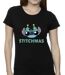 Disney T-shirt en coton Femmes/Ladies Lilo & Stitch Lunettes de Stitchmas (Noir) - UTBI26103-3