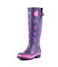 Bottes de pluie cookie femme bleu Lazy Dogz