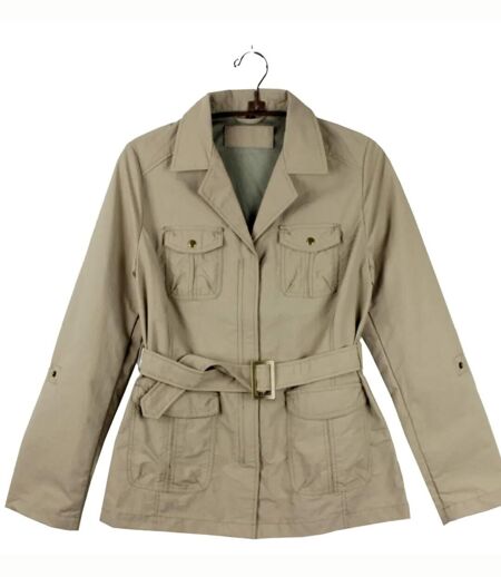 Veste Saharienne Rando Femme Mayflower Sicile Beige